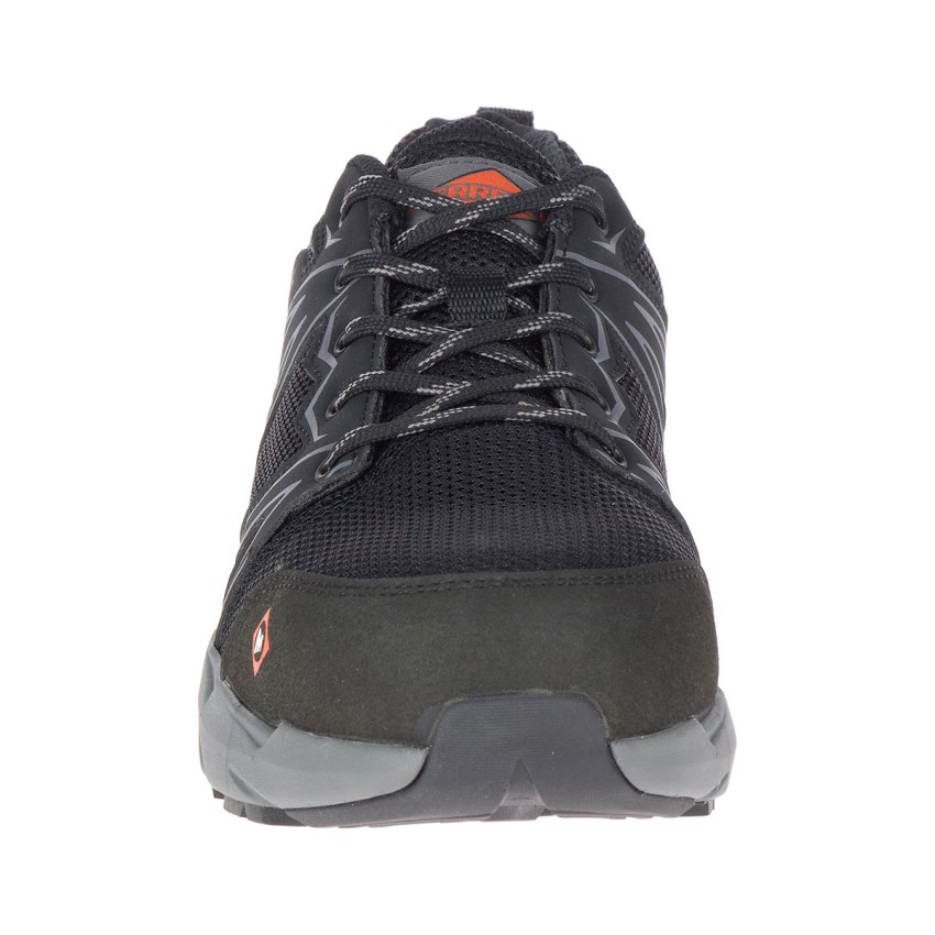 Chaussure de Securite Merrell Fullbench Superlite Alloy Toe Noir Homme | W.X.JBVB